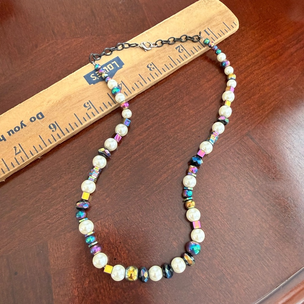 Vintage Faux Pearl Necklace